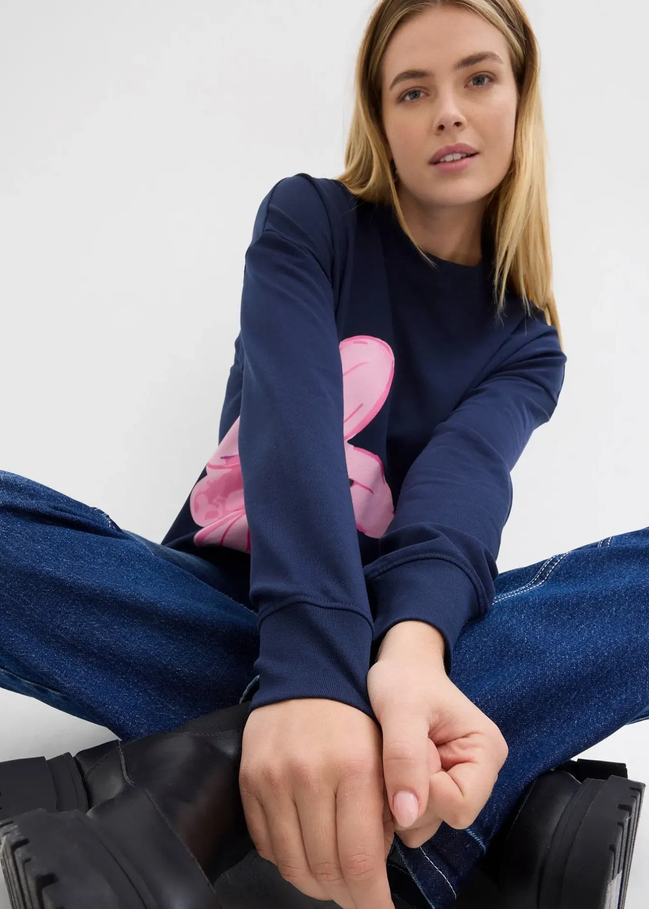 bonprix Sweat oversize|Femme Sweats