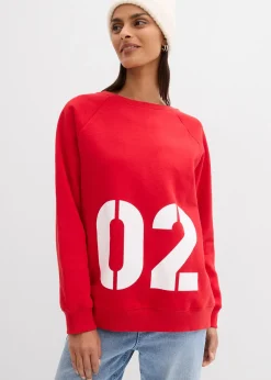 bonprix Sweat oversize 100% coton|Femme Sweats