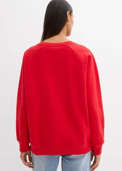 bonprix Sweat oversize 100% coton|Femme Sweats