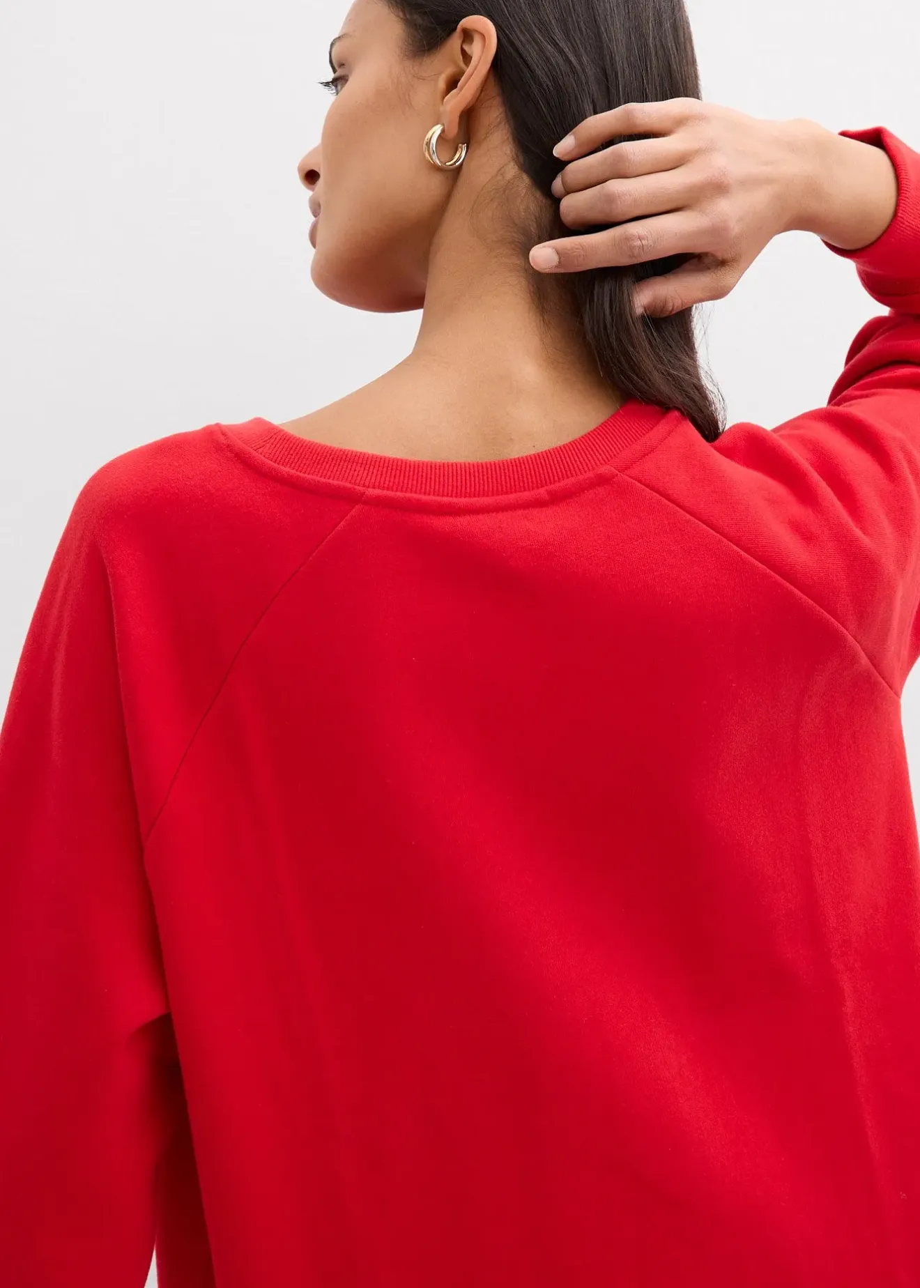 bonprix Sweat oversize 100% coton|Femme Sweats