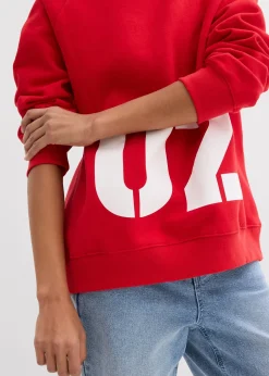 bonprix Sweat oversize 100% coton|Femme Sweats