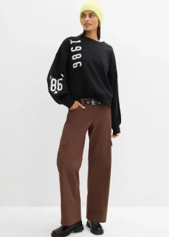Femme bonprix Sweats|Sweat oversize 100% coton