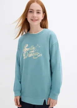 bonprix Sweat oversize 100% coton|Enfant Vêtements Enfant|Filles 9-16 Ans·Pulls & Sweats