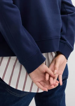 Femme bonprix Sweats|Sweat oversize 100% coton