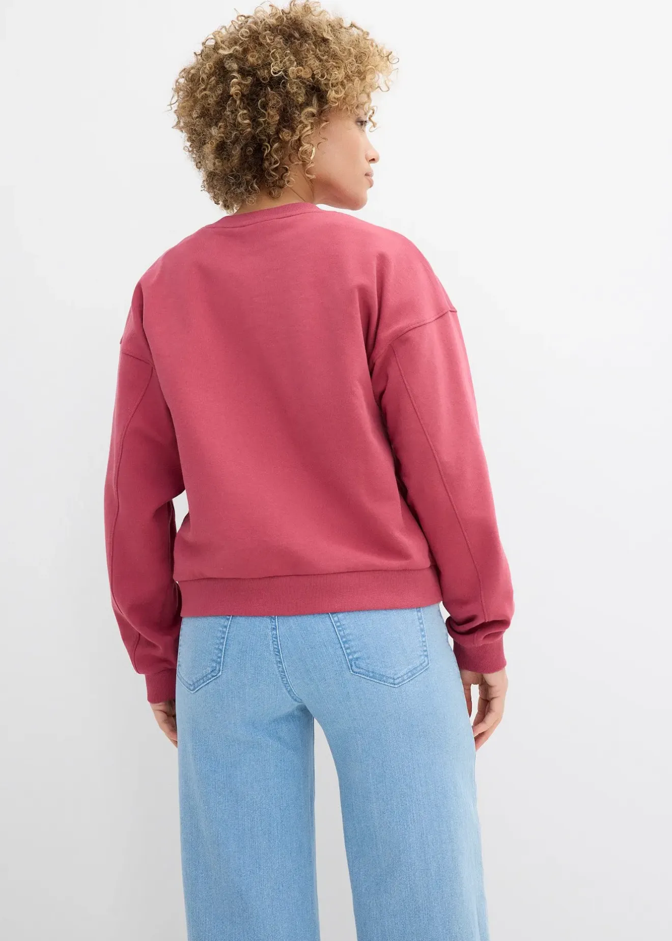 Femme bonprix Sweats|Sweat oversize 100% coton