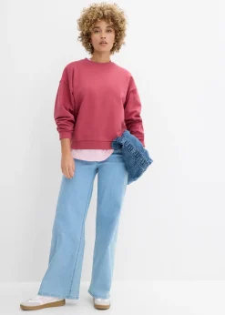 Femme bonprix Sweats|Sweat oversize 100% coton