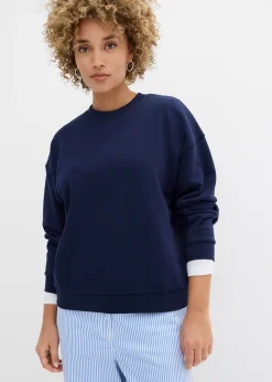 bonprix Sweat oversize 100% coton|Femme Sweats