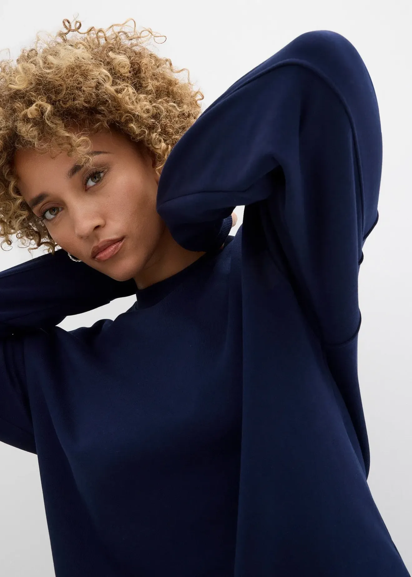 bonprix Sweat oversize 100% coton|Femme Sweats