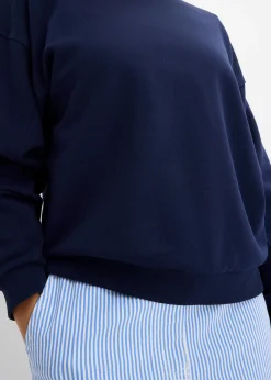 bonprix Sweat oversize 100% coton|Femme Sweats