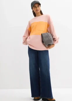 Femme bonprix Sweats|Sweat oversize 100% coton