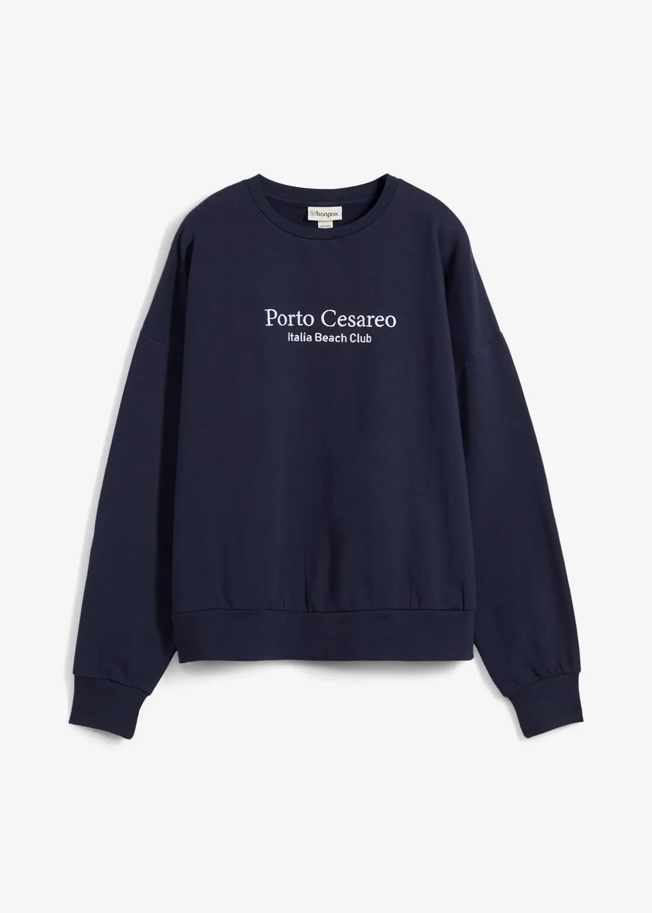 Femme bonprix Sweats|Sweat oversize avec broderie