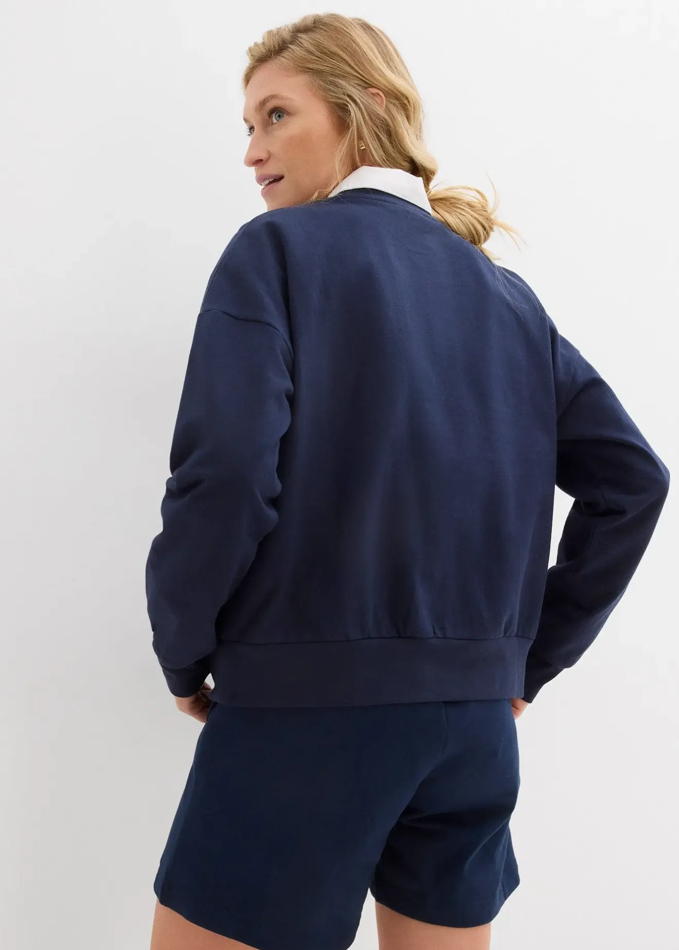 Femme bonprix Sweats|Sweat oversize avec broderie