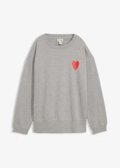 bonprix Sweat oversize en coton|Femme Sweats