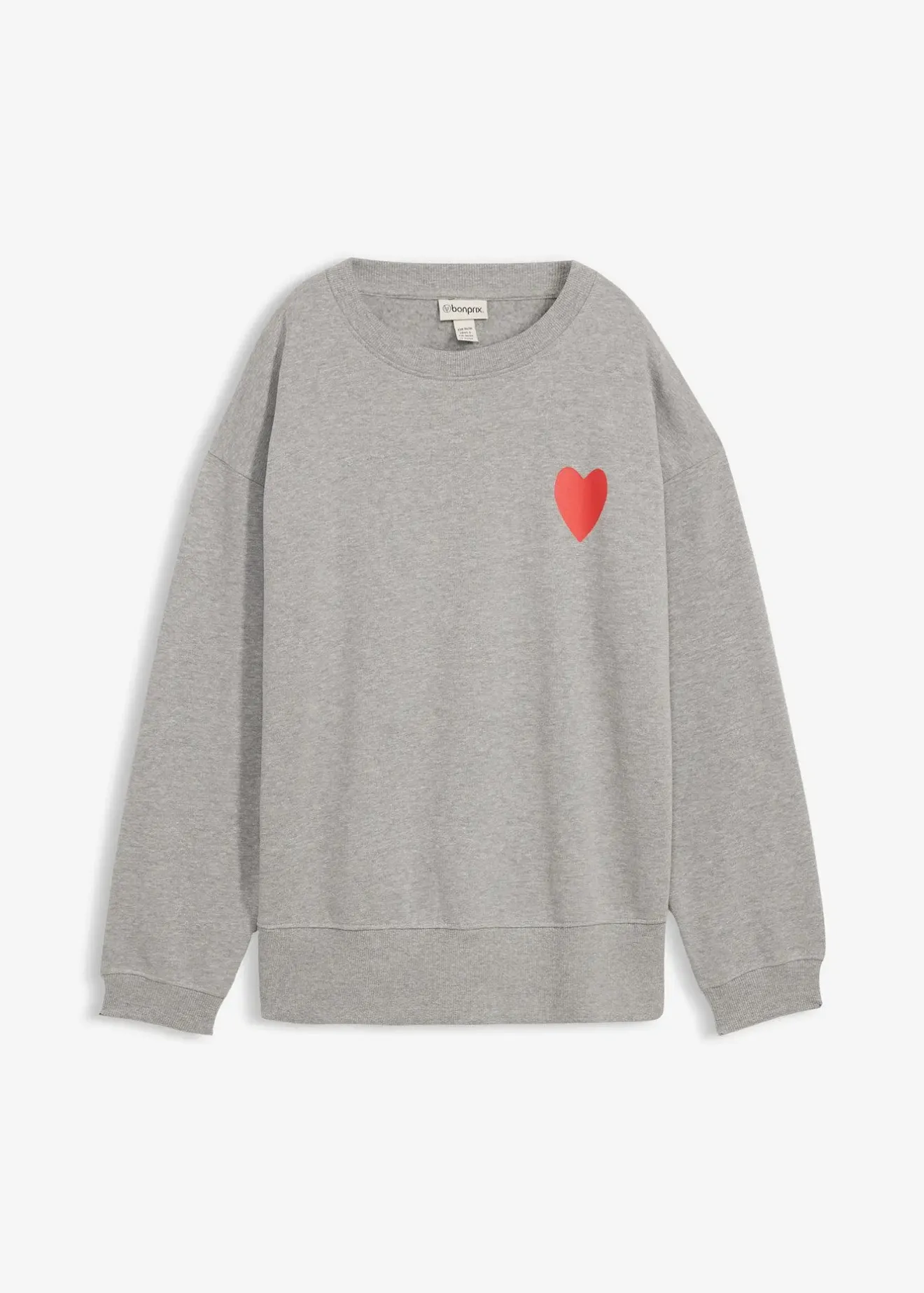 bonprix Sweat oversize en coton|Femme Sweats