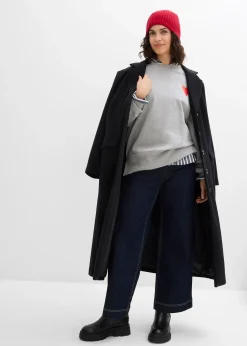 bonprix Sweat oversize en coton|Femme Sweats