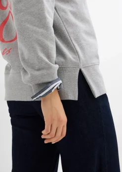 bonprix Sweat oversize en coton|Femme Sweats