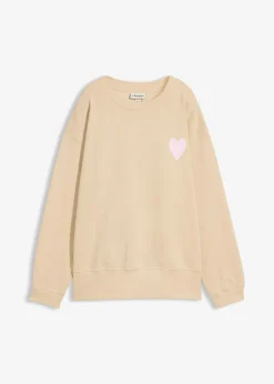 bonprix Sweat oversize en coton|Femme Sweats