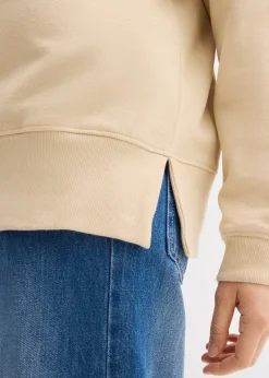 bonprix Sweat oversize en coton|Femme Sweats