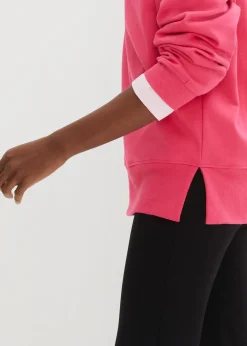 bonprix Sweat oversize en coton|Femme Sweats