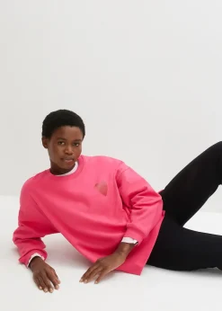 bonprix Sweat oversize en coton|Femme Sweats