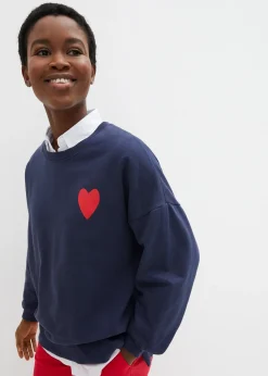 bonprix Sweat oversize en coton|Femme Sweats