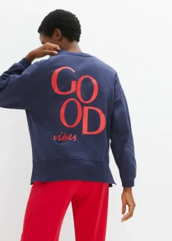 bonprix Sweat oversize en coton|Femme Sweats