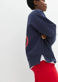 bonprix Sweat oversize en coton|Femme Sweats