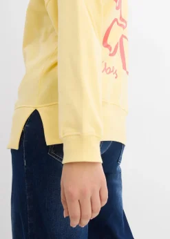 bonprix Sweat oversize en coton|Femme Sweats