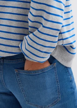 bonprix Sweat oversize en coton mélangé|Femme Sweats