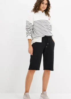 Femme bonprix Sweats|Sweat oversize en coton mélangé