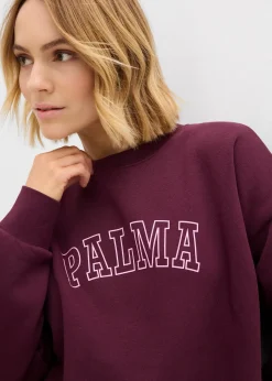 bonprix Sweat oversize en coton mélangé|Femme Sweats