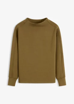 bonprix Sweat oversize en matière néoprène douce|Femme Basiques|Sweats