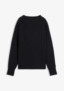 Femme bonprix Basiques|Sweats|Sweat oversize en matière néoprène douce