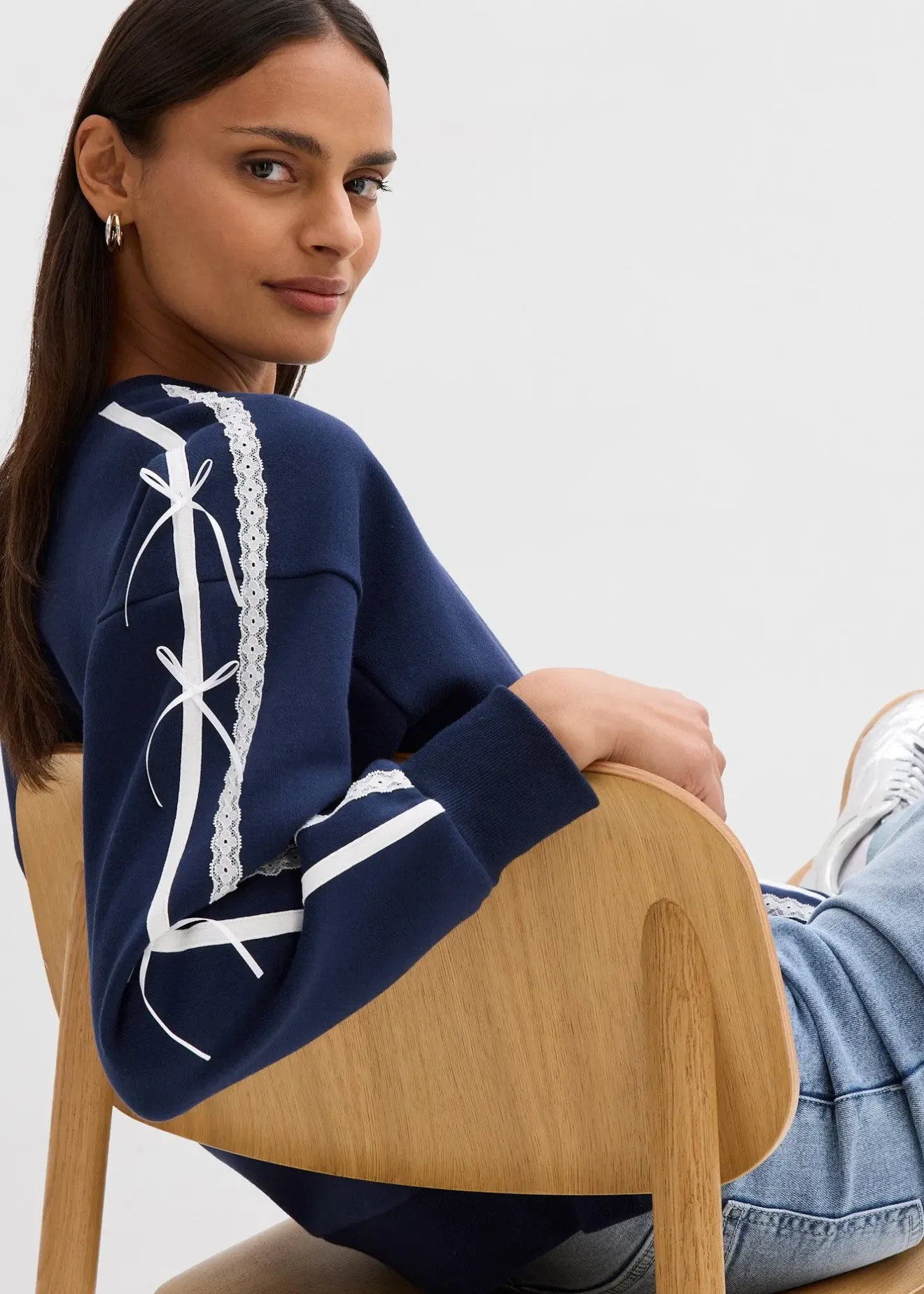 bonprix Sweat oversize et doux|Femme Sweats