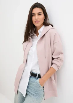 bonprix Sweat zippé à capuche|Femme Sweats