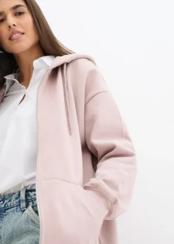 bonprix Sweat zippé à capuche|Femme Sweats