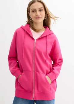 Femme bonprix Sweats|Sweat zippé à capuche