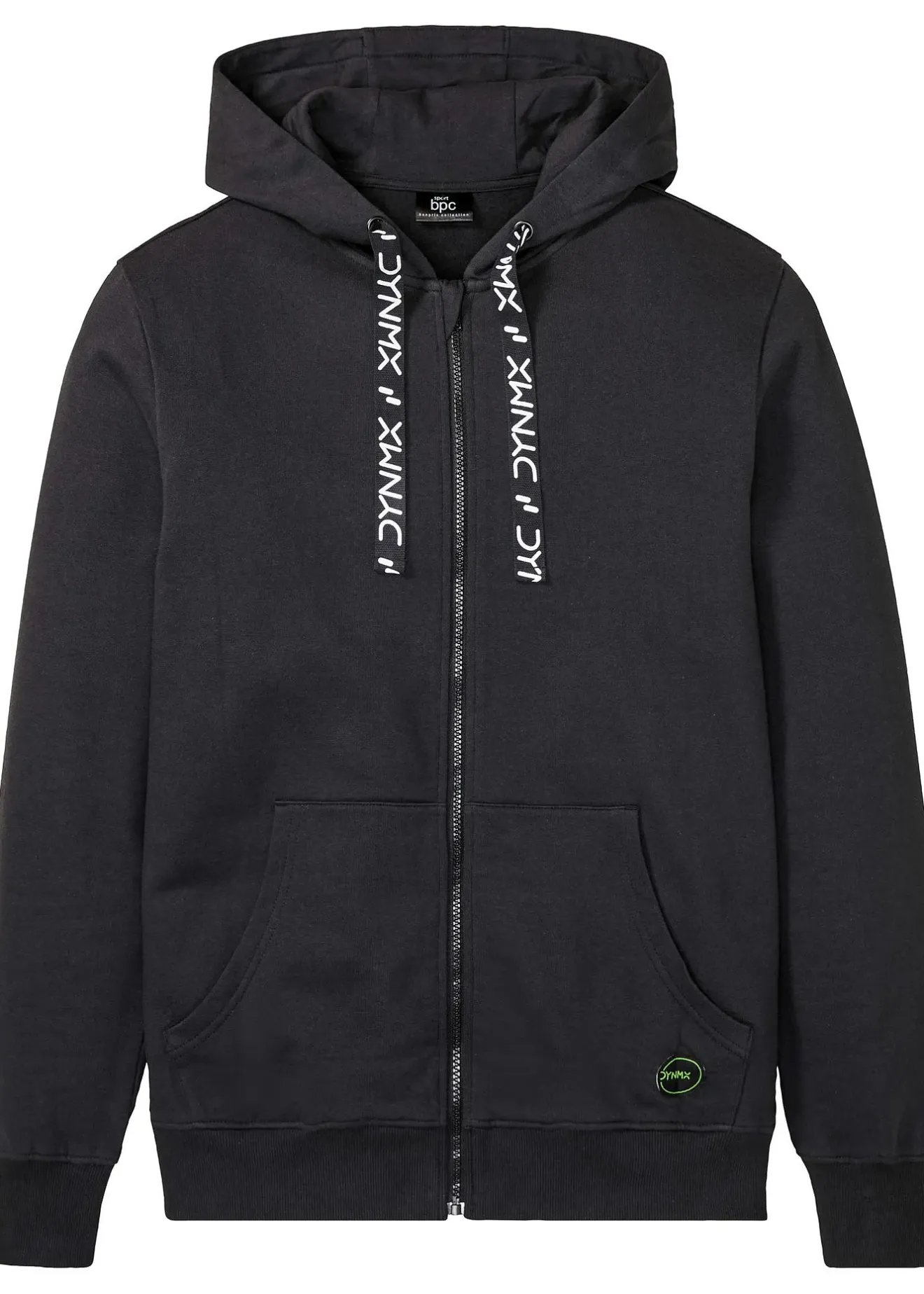 bonprix Sweat zippé à capuche 100% coton|Homme Vêtements De Sport|Sweats