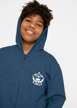 Enfant bonprix Vêtements Enfant|Garçons 9-16 Ans·Pulls & Sweats|Sweat zippé à capuche, 100% coton