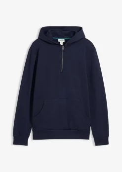 bonprix Sweat zippé à capuche 100% coton|Homme Sweats