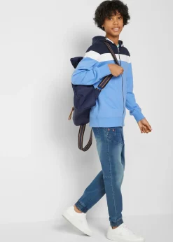 Enfant bonprix Vêtements Enfant|Garçons 9-16 Ans·Pulls & Sweats|Sweat zippé à capuche en coton mélangé