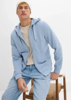 Homme bonprix Vêtements De Sport|Sweats|Sweat zippé à capuche, regular