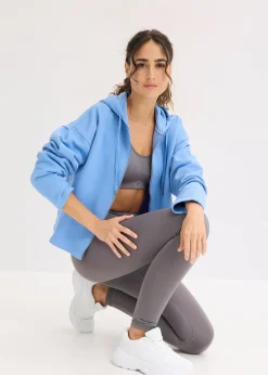 Femme bonprix Basiques|Sweats|Sweat zippé 100% coton