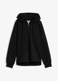 Femme bonprix Basiques|Sweats|Sweat zippé 100% coton