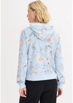 bonprix Sweat zippé à imprimé|Femme Sweats