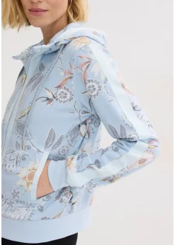 bonprix Sweat zippé à imprimé|Femme Sweats