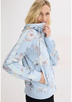 bonprix Sweat zippé à imprimé|Femme Sweats