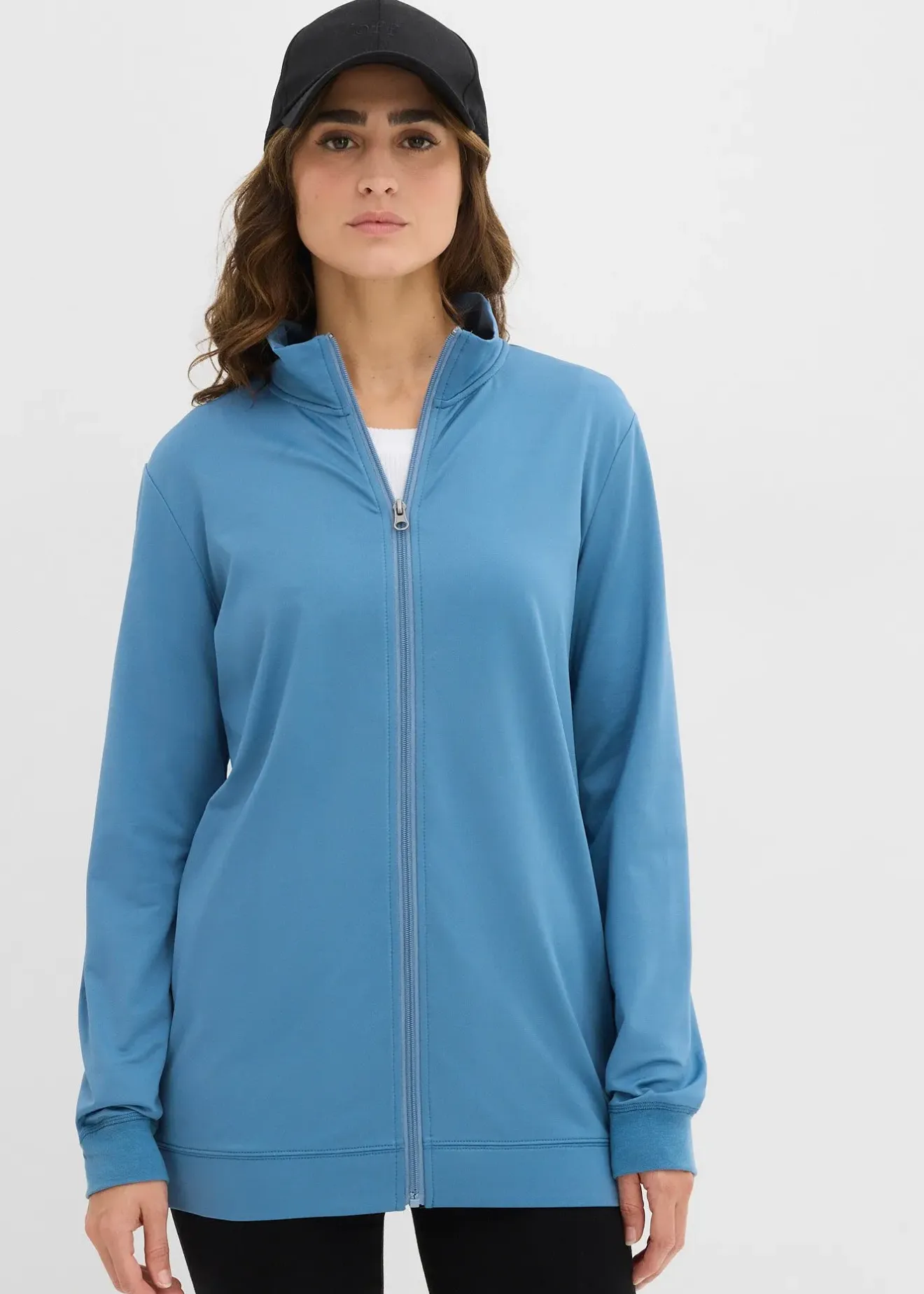 bonprix Sweat zippé chaud|Femme Vêtements Thermiques|Basiques
