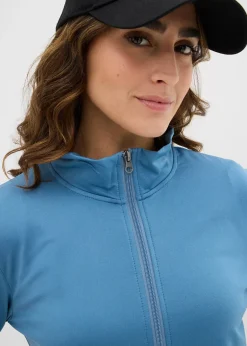 bonprix Sweat zippé chaud|Femme Vêtements Thermiques|Basiques