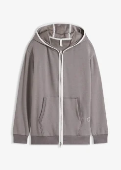 Femme bonprix Vêtements Thermiques|Vêtements De Sport|Sweat zippé chaud et large, séchage rapide